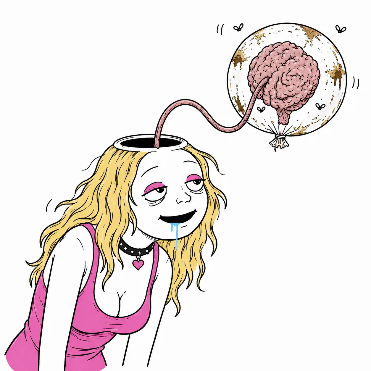 Brain outside